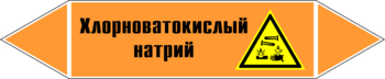 Маркировка трубопровода "хлорноватокислый натрий" (k10, пленка, 126х26 мм)" - Маркировка трубопроводов - Маркировки трубопроводов "КИСЛОТА" - Магазин охраны труда ohranatruda-shop.ru